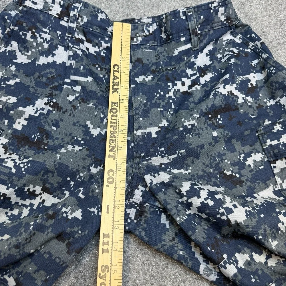 Genuine Issue US Navy Blue Digital Camouflage Naval Pants Medium